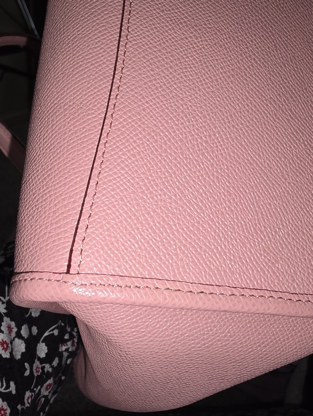 Coach Pink Leather Tote with Matching Wallet Silver Hardware - Picture 6 of 13